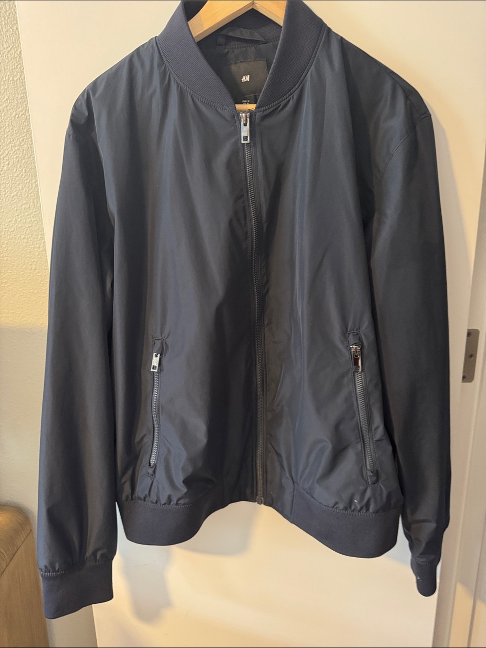 H&M Men's Navy Bomber Jacket